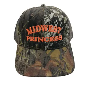 Chappell Roan Midwest Princess Ball Cap Embroidered Camouflage Pattern
