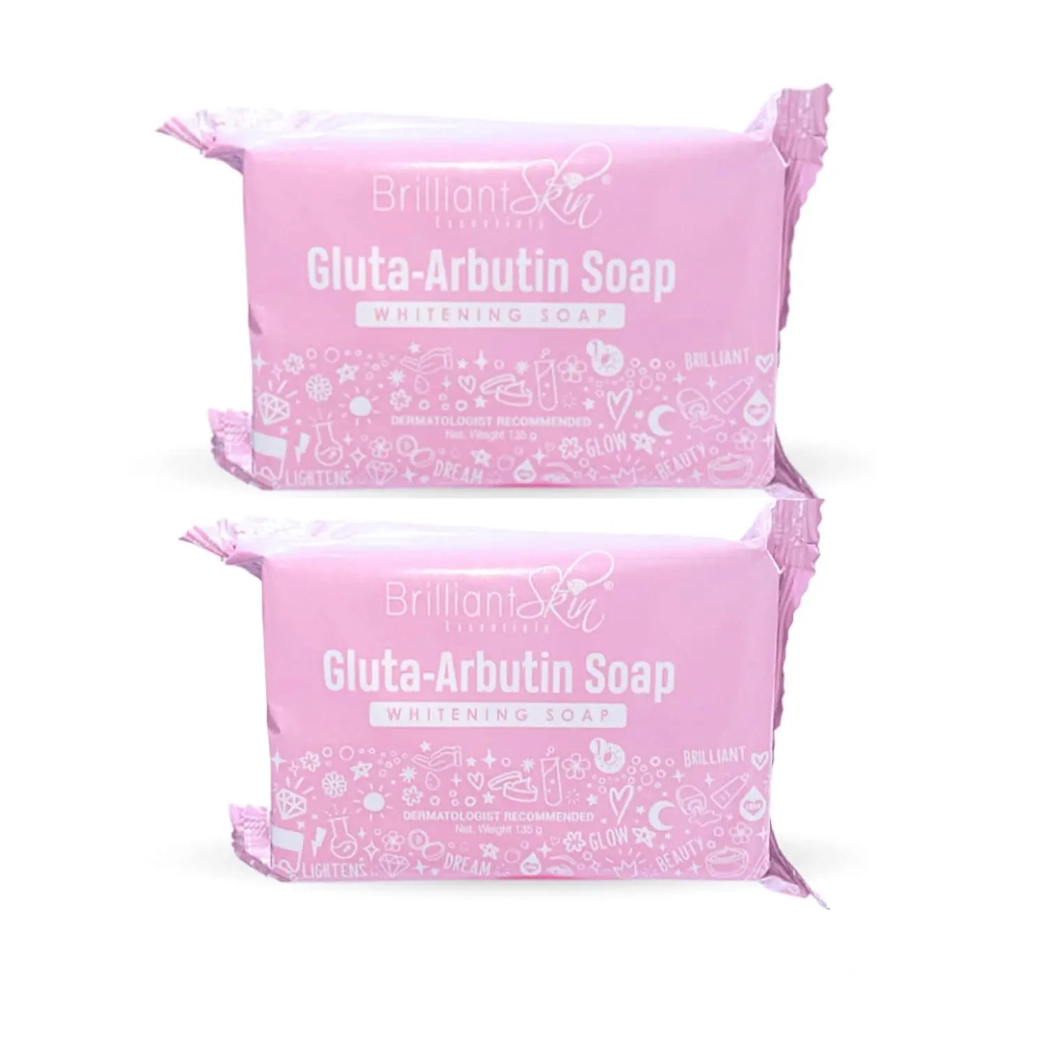 Brilliant Skin Essentials Gluta-Arbutin Soap - Pack of 2