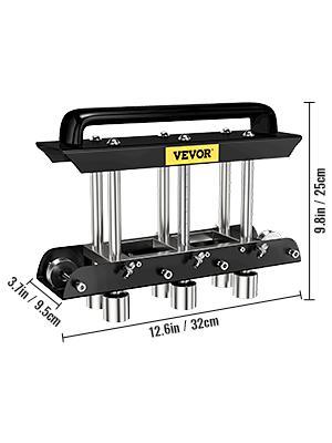 VEVOR Three-Station Edge Roller, TikTokShopBlackFriday, Large Radius, 0-90° Bending Angle Sheet Metal Brake, Quickly Adjusts for Making 0.63\"-5.7\" Bends in 30-19 Gauge Steel, for Clean Crisp Bends in Metal Roofing Materia VEVOR Three-Station Edge Roller, TikTokShopBlackFriday, Large Radius, 0-90° Bending Angle Sheet Metal Brake, Quickly Adjusts for Making 0.63\"-5.7\" Bends in 30-19 Gauge Steel, for Clean Crisp Bends in Metal Roofing Materia