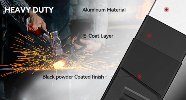 YITAMOTOR 6 Inches Running Boards for 2019-2025 Chevrolet Silverado 1500/GMC Sierra 1500/20-25 Silverado 2500HD 3500HD Crew Cab/Sierra 2500HD 3500HD Crew Cab Side Step Bars Aluminum Alloy Running Boards for Heavy Duty Aluminum Car Truck Replacement Parts