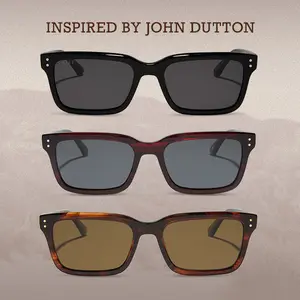 DIFF Yellowstone Sunglasses - Mens Polarized Styles Aviator Frames