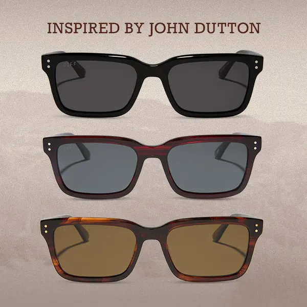 DIFF x Yellowstone Sunglasses - Mens Polarized Frames