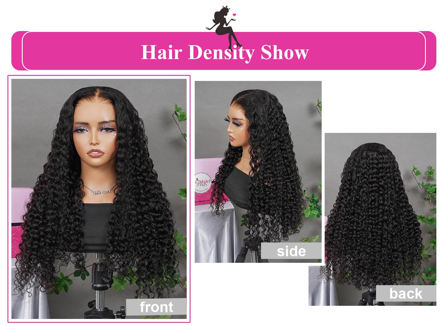 BGMgirl Water Wave 7*5 Wear Go Glueless 9*6 HD lace Pre Bleached Knots 180% Density Pre Plucked Pre Cut Lace Human Hair Closure Wig TikTokShopBlackFriday