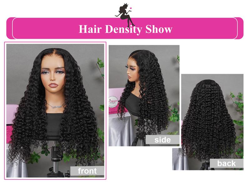BGMgirl Water Wave 7*5 Wear Go Glueless 9*6 HD lace Pre Bleached Knots 180% Density Pre Plucked Pre Cut Lace Human Hair Closure Wig TikTokShopBlackFriday