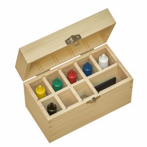 Professional Gold Silver Platinum Jewelry Testing Kit with 30X Eye Loupe Magnifier & GTE 2"x2" Scratch Test Stone for 10K 14K 18K 24K 999 925 Scrap