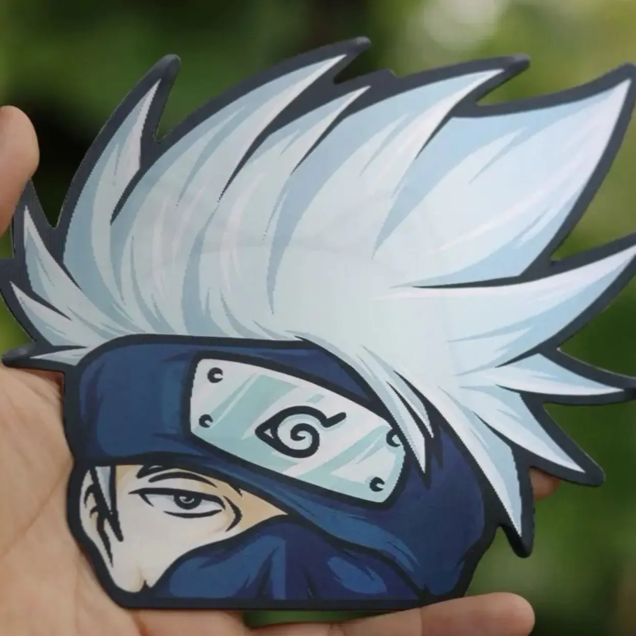 Kakashi Hatake II 3D Anime Sticker – Cool Ninja Vinyl Decal, Waterproof ...