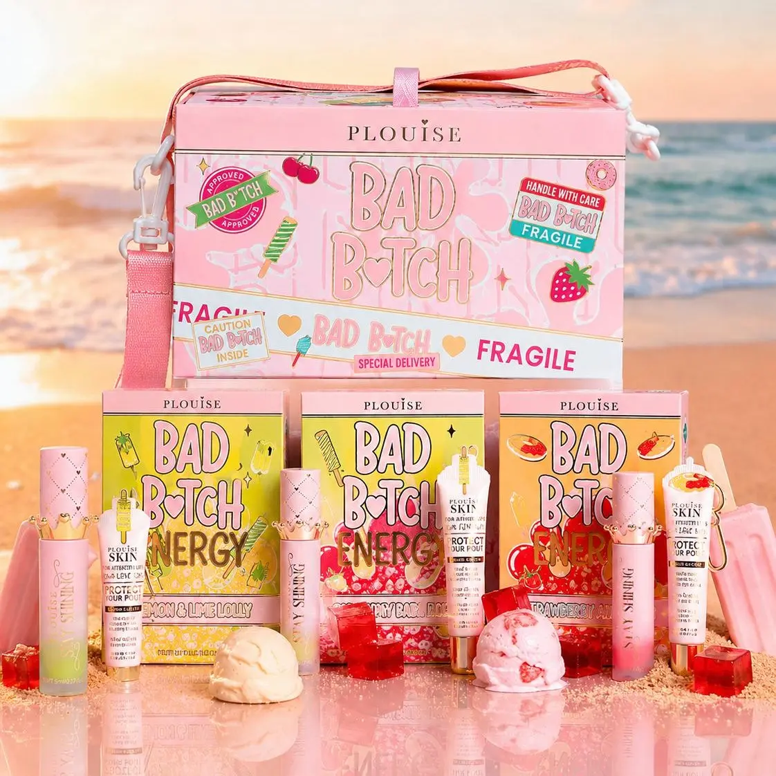 P.Louise The Baddest B*tch Ice Cream Box