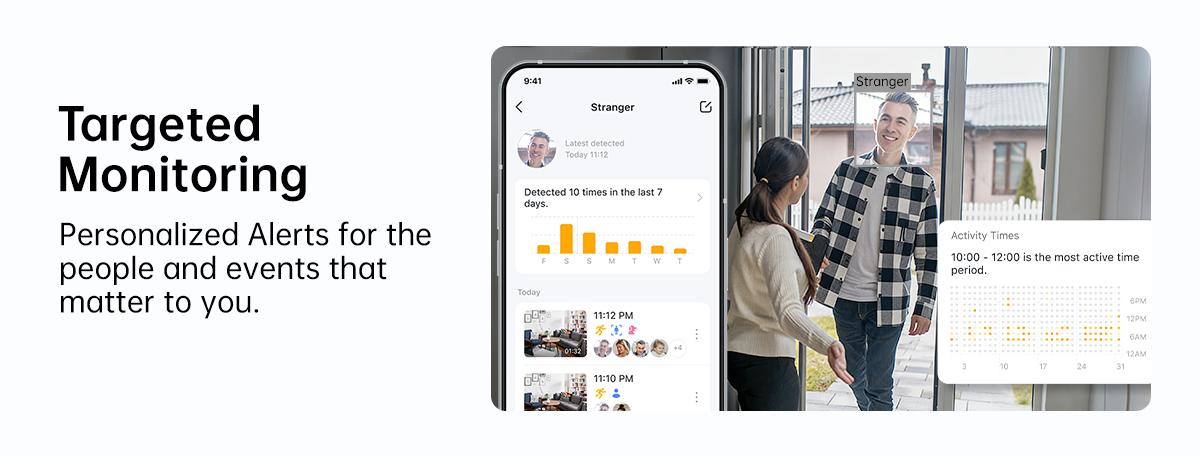 TP-Link & Tapo C260 RoomCam 360° 4K Ultra HD Pan Tilt Dual Band WiFi Indoor Security Camera with AI Face Recognition Two Way Audio and Enhanced Privacy Mode