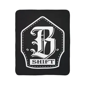 B Shift Firefighter Helmet Shield Fleece Sherpa Blanket | Firefighter Helmet Design