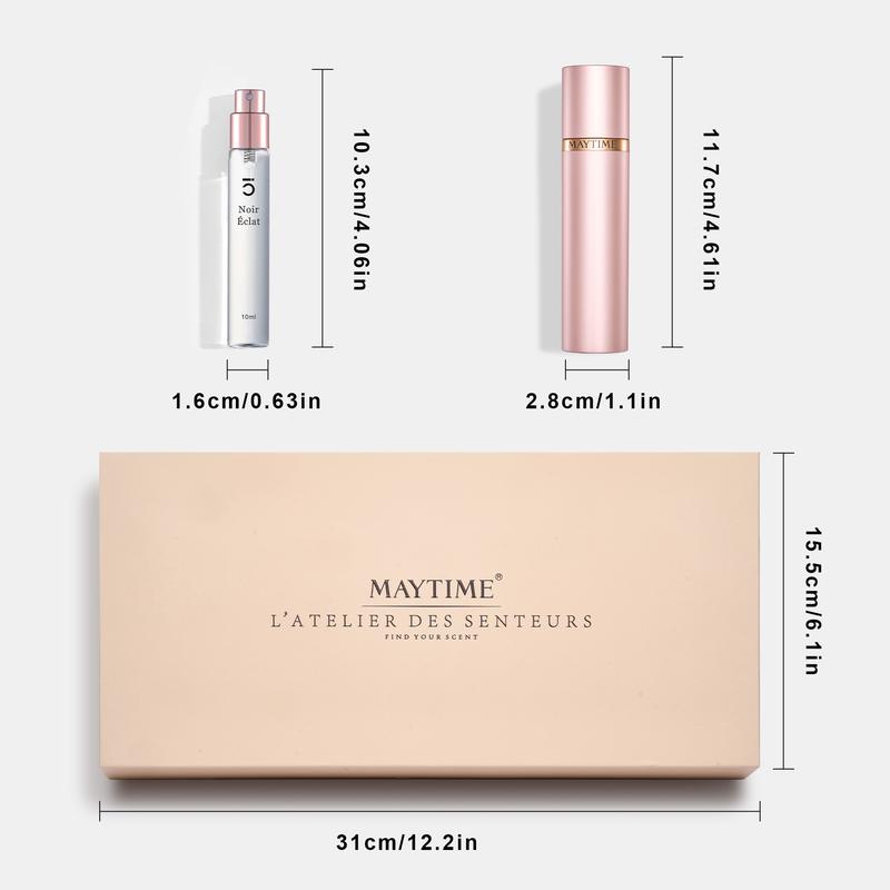 Maytime L’Atelier des Senteurs Perfume Discovery Gift Set (10×10ml) – Luxury Eau De Parfum Collection | Floral, Woody, Fruity & Oriental Scents | Perfect for Gifting & Special Occasions