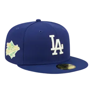 New Era 59Fifty Los Angeles Dodgers Citrus Pop Fitted Hat Navy/Green