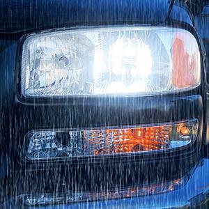 Nilight Headlight Assembly Compatible for 1999 2000 2001 2002 2003 2004 2005 2006 GMC Sierra Yukon, Smoke Bumper Light Chrome Housing Amber Corner Clear Lens, Headlights Assembly Replacement