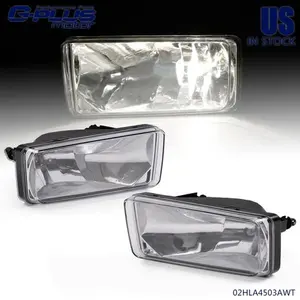 Fit For 07-15 Chevy Silverado 1500 2500 HD Tahoe Clear Bumper Fog Light Pair