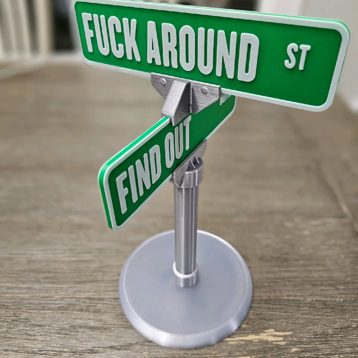 FAFO street sign