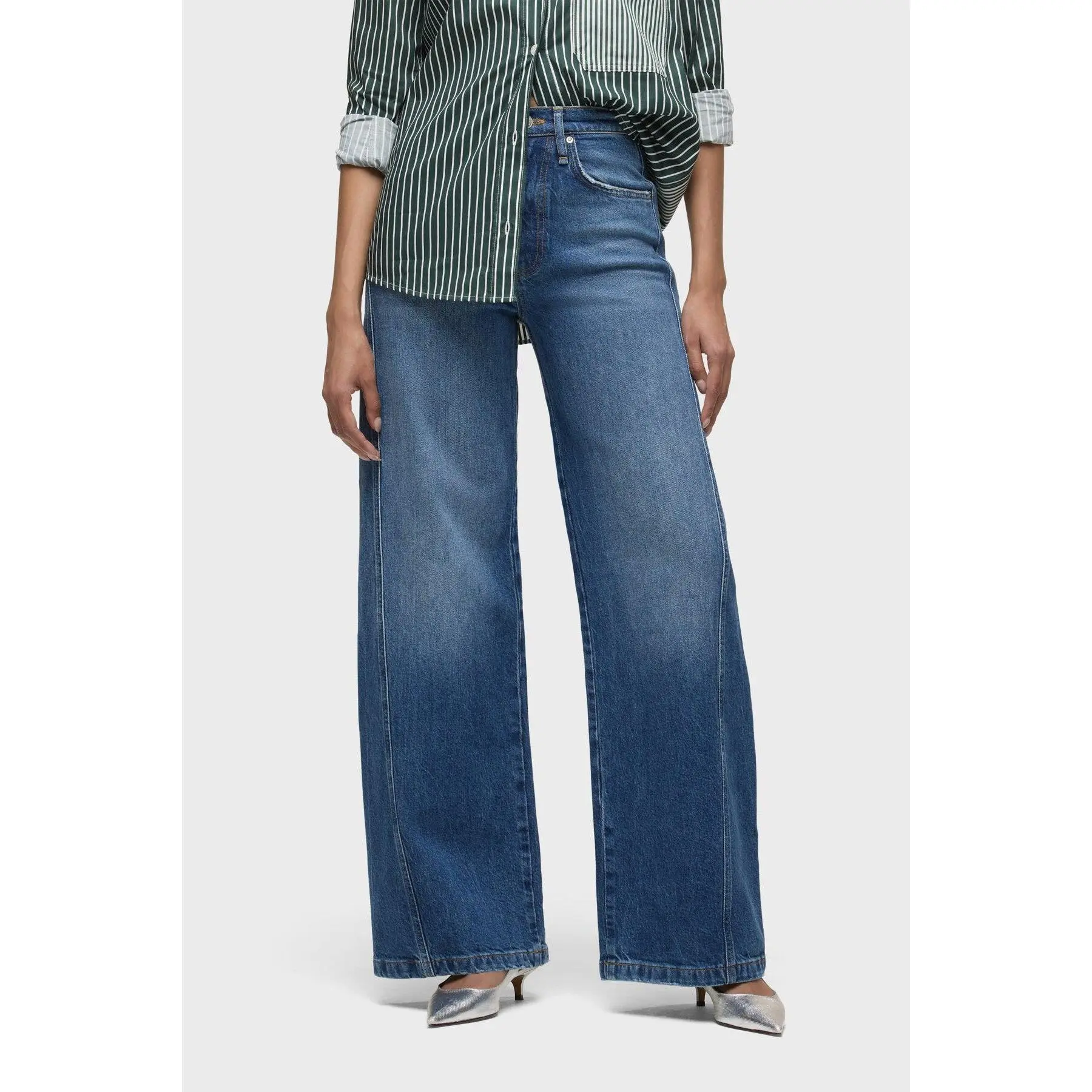 James Seamed Wide Leg