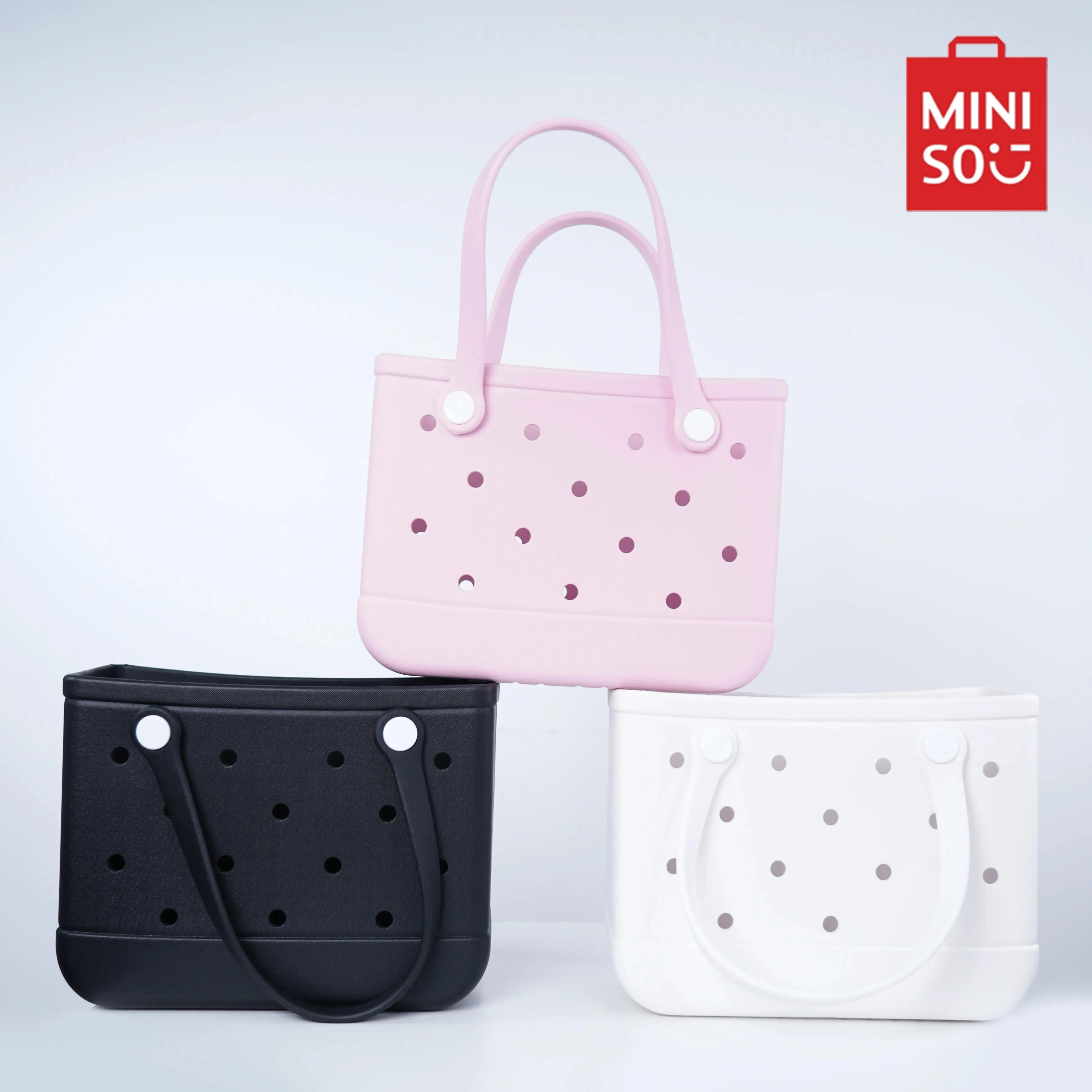 Miniso Classic Tote Bag, Waterproof Lightweight Handbag for Beach, Swim, Pool, Cruise, Travel, Commute & Sports#Summervibes Tote Purse Floral Tote, Back To School