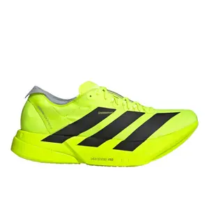 adidas Mens Adizero Adios Pro 4 Running Sneakers Shoes - Yellow
