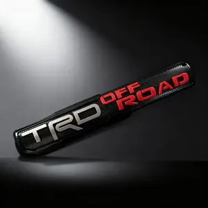 2-Pack TRD PRO & TRD Sport Side Emblems – Premium OEM-Style Fender & Door Badges for Toyota Tundra & Sequoia |   Heavy-Duty Weatherproof Vinyl, UV & Fade Resistant |   Tool-Free Peel-and-Stick Installation – Authentic TRD Look Without Drilling or Damage |