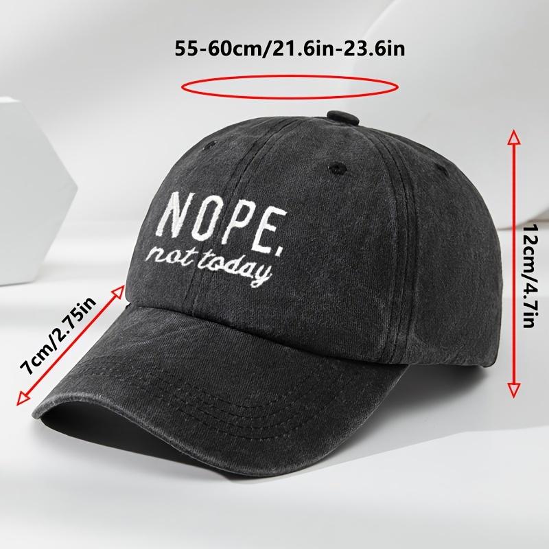 ONPE High-Quality Embroidered Baseball Cap, Washed Vintage Style, Adjustable Duckbill Hat, Soft Top, Comfortable Sunshade Cap