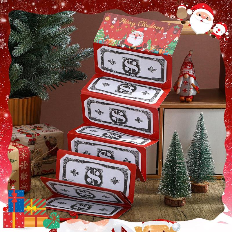 Christmas Clearance Sale Christmas Money Holders Cash Gift Envelope with 10 Slots Santa Snowmen Pattern DIY Christmas Gift Ideas Xmas Gift Card Holder for Family Friend,Christmas Valentine's Day Thanksgiving Day Anniversary Surprise Gift