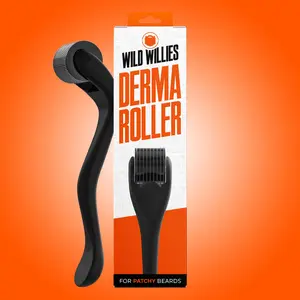 #1 Beard Derma Roller 0.3MM Microneedle Hair Growth Tool | WILD WILLIES