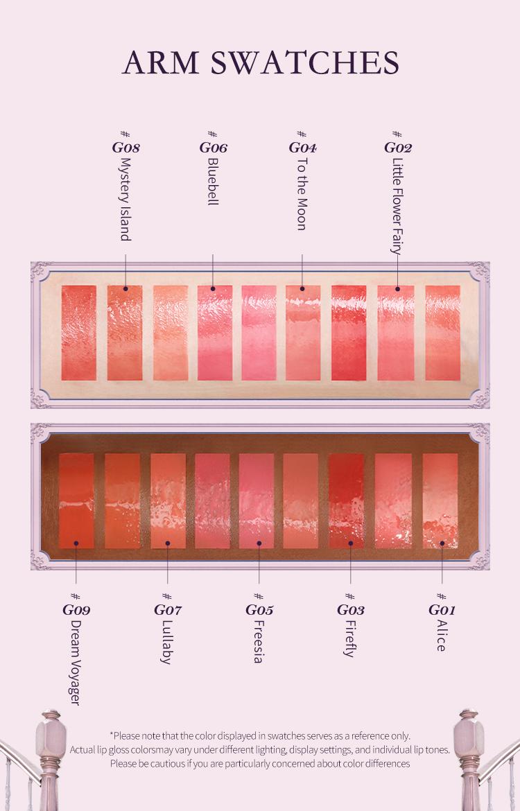 Flower Knows Midsummer Fairytales Collection Coating Lip Lacquer