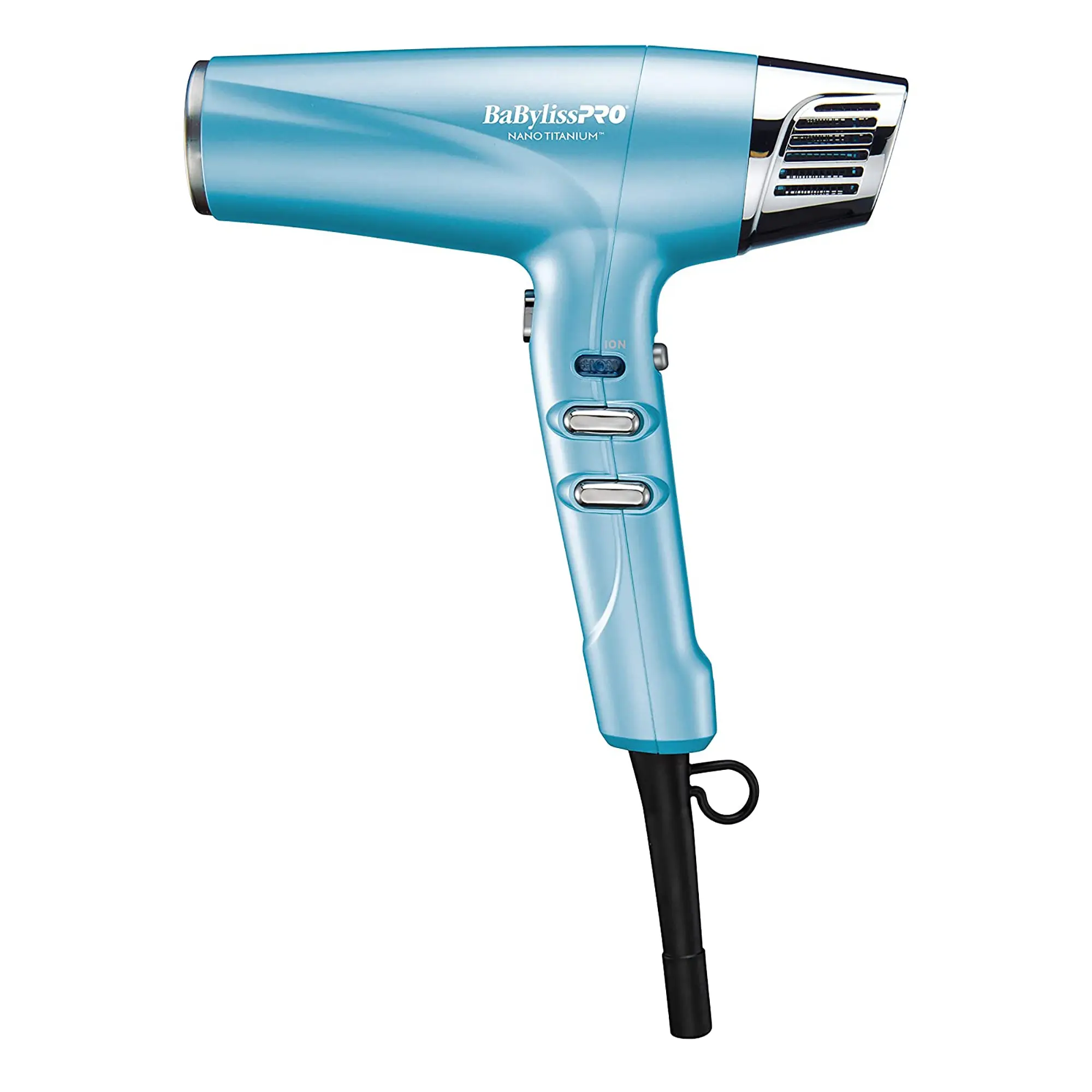 BaBylissPRO Nano Titanium High-Speed Dual-Ionic Professional Dryer – Model BNT9100 – Lightweight, Fast-Drying with Nano‑Titanium & Dual Ionic Technology for Smooth, Frizz-Free Results
