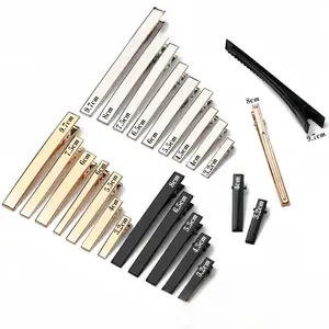 10pcs Metal Alligator Hair Clips for DIY & Jewelry Making