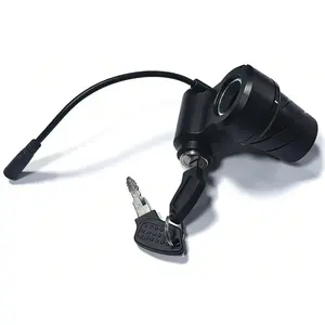 EOEOTWO-E01 Electric Bike Throttle Grip & Key, Adjustable Speed, Anti-Slip, Compatible with EOEOTWO-E01 Model
