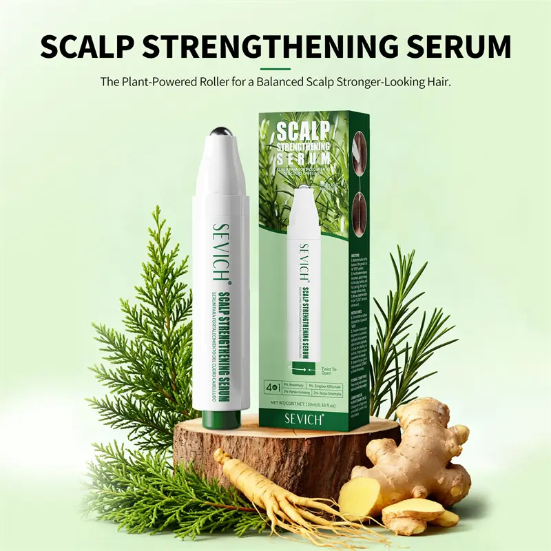 SEVICH Advanced Hair Density Roll-On Serum 25 ml-Scalp Serum for Reduced Hair Fall-Men & Women-Haircare