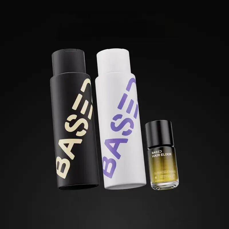 BASED Complete Hair Styling & Care Kit, Shampoo‑Conditioner‑Hair Elixir, Hydration & Protection, High‑Efficacy Science‑Driven Formula