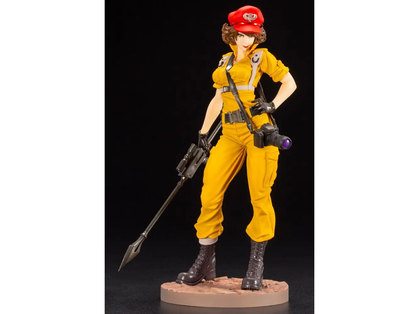 Kotobukiya SV284 G.I. Joe Lady Jaye Canary Ann Color Bishoujo Model Figure - High-Detail Limited Ed. Statue, Collectible Toy for G.I. Joe Enthusiasts