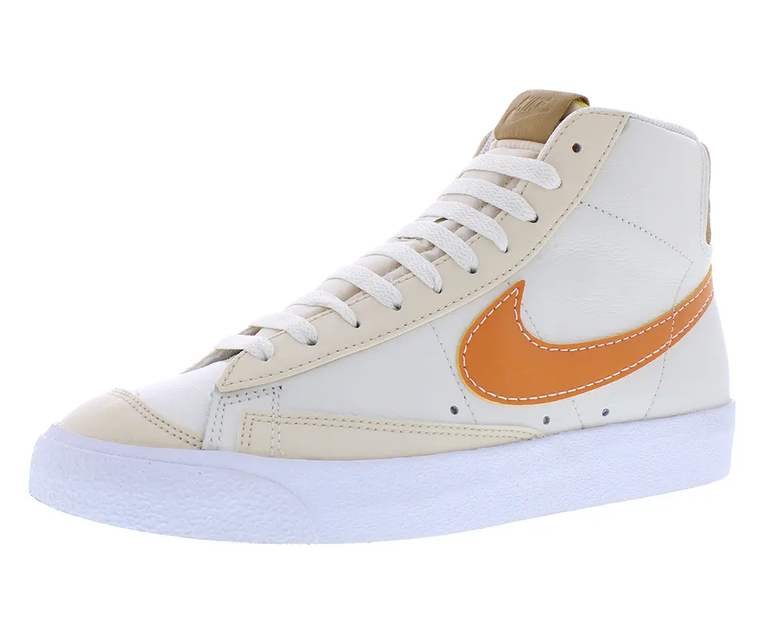 Nike Blazer Mid '77 Emb Unisex Sneakers, Mid-Top Design, Unisex Fit, Embroidered Details, Sports Footwear for Casual & Athletic Use