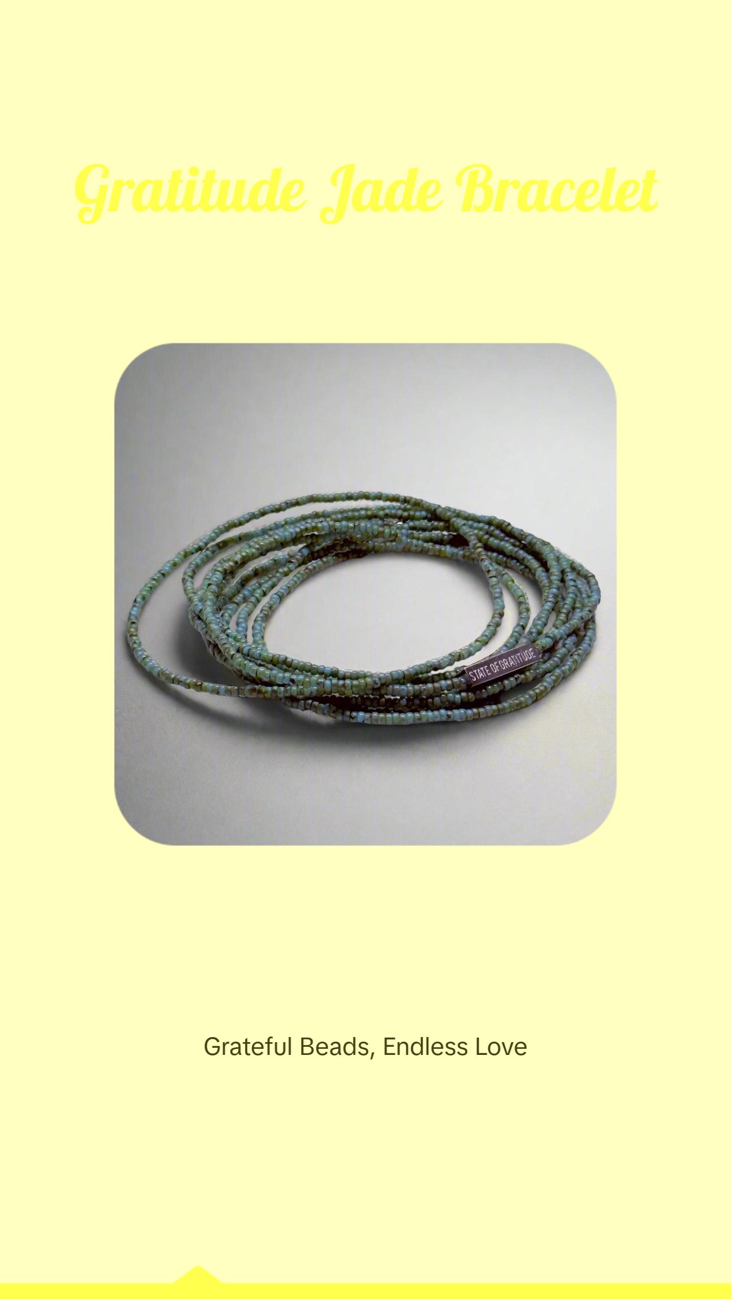 Turquoise Gratitude Bracelet Wrap