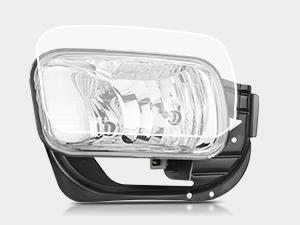 Nilight Fog Lights Assembly Compatible with 2009-2012 Dodge Ram 1500 2010 2011 2012 2013 2014 2015 2016 2017 2018 RAM 2500 3500 Fog Light Replacement Clear Len