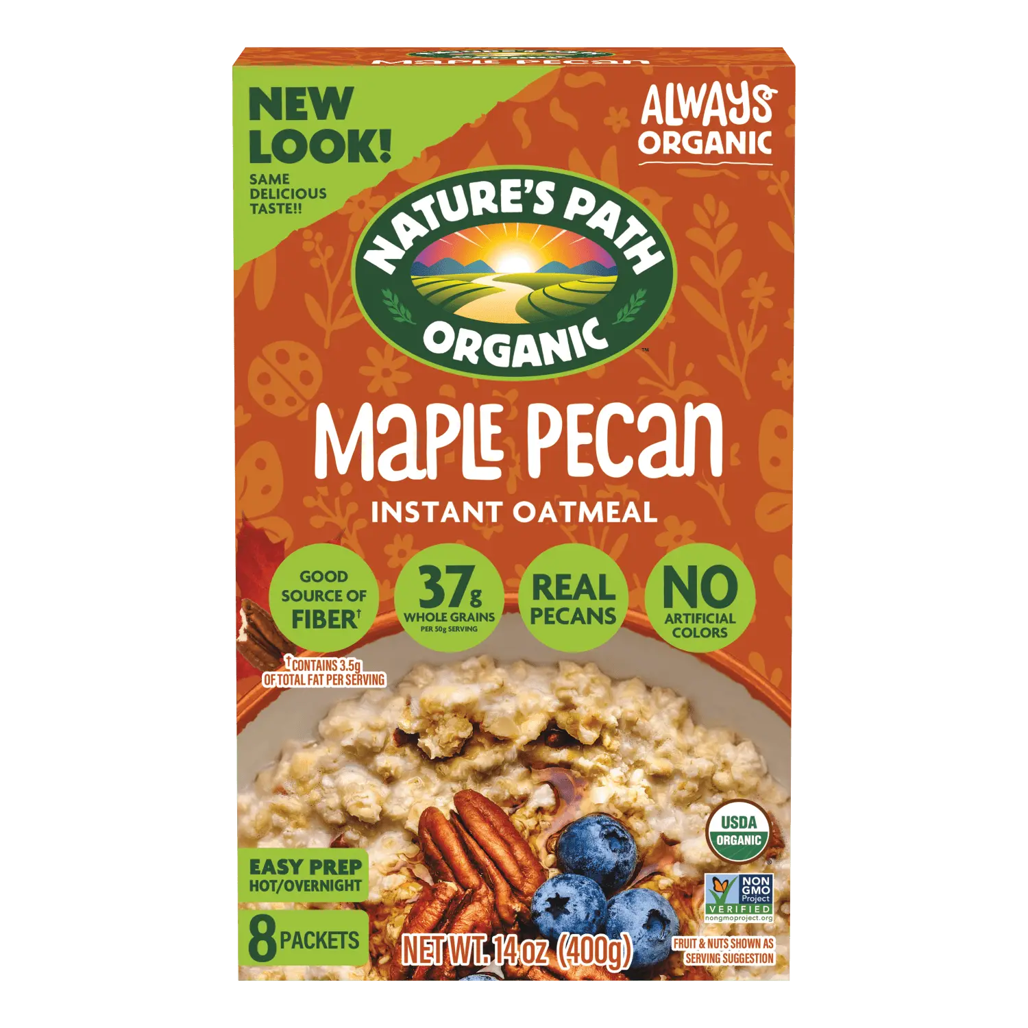 Nature's Path Organic Maple Nut Instant Oatmeal
