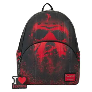 Loungefly Warner Brothers I Heart Horror Friday the 13th Mini Backpack