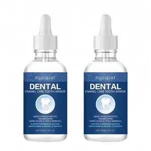 TRUERELIEF Tooth Armor Liguid Drops, Teeth Whitening Solution,An-ti Cavity Enamel Protector, Fluoride-Free,DailyDrops Oral Care for Sensitive Teeth,Nano Hydroxyapatite Tooth Drops