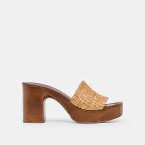 Dolce Vita CELEST HEELS NATURAL RAFFIA