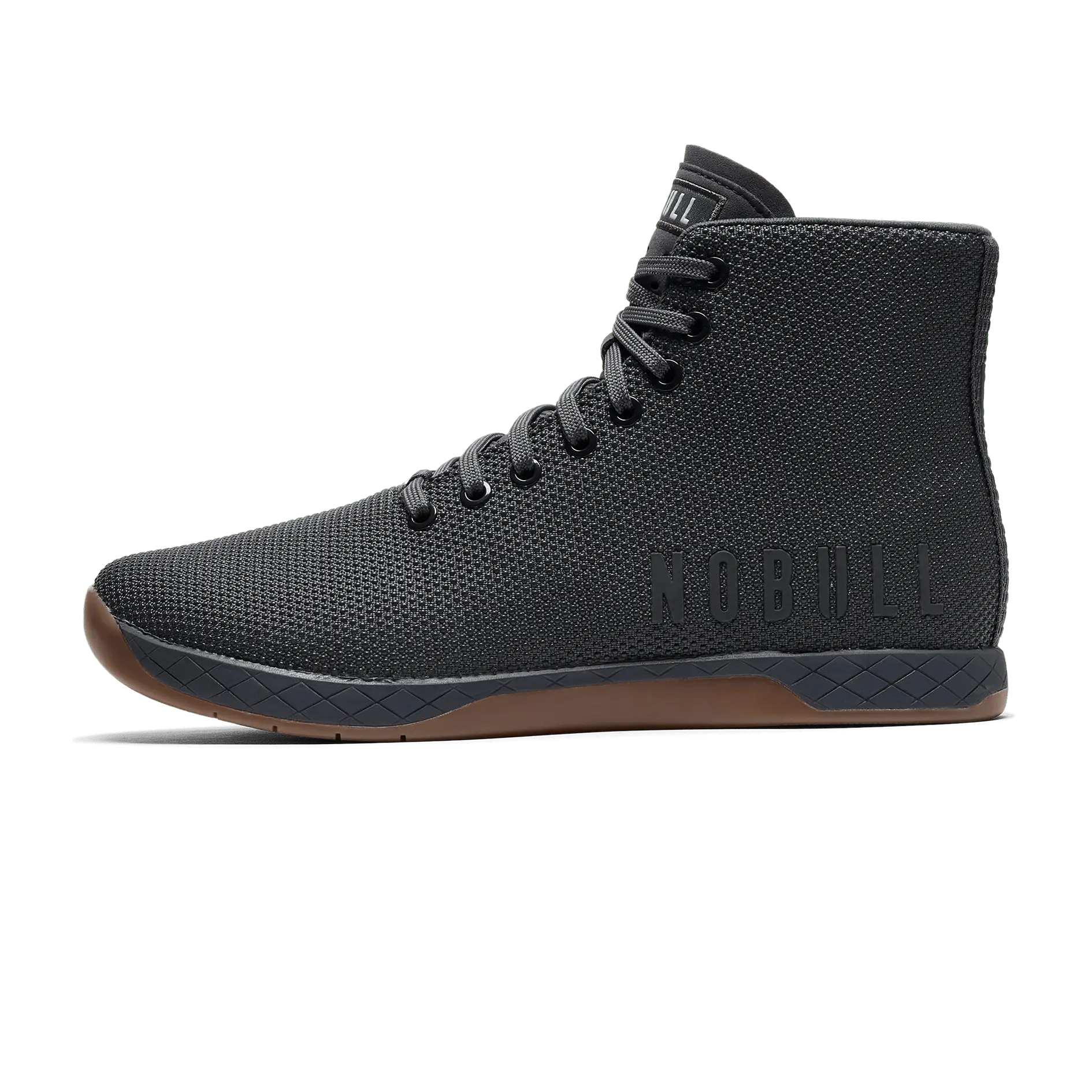 NOBULL Men's Outwork High-Top Shoe in Iron - OG Strength Training Shoe, Durable Gym Trainer, Lifting Sneaker