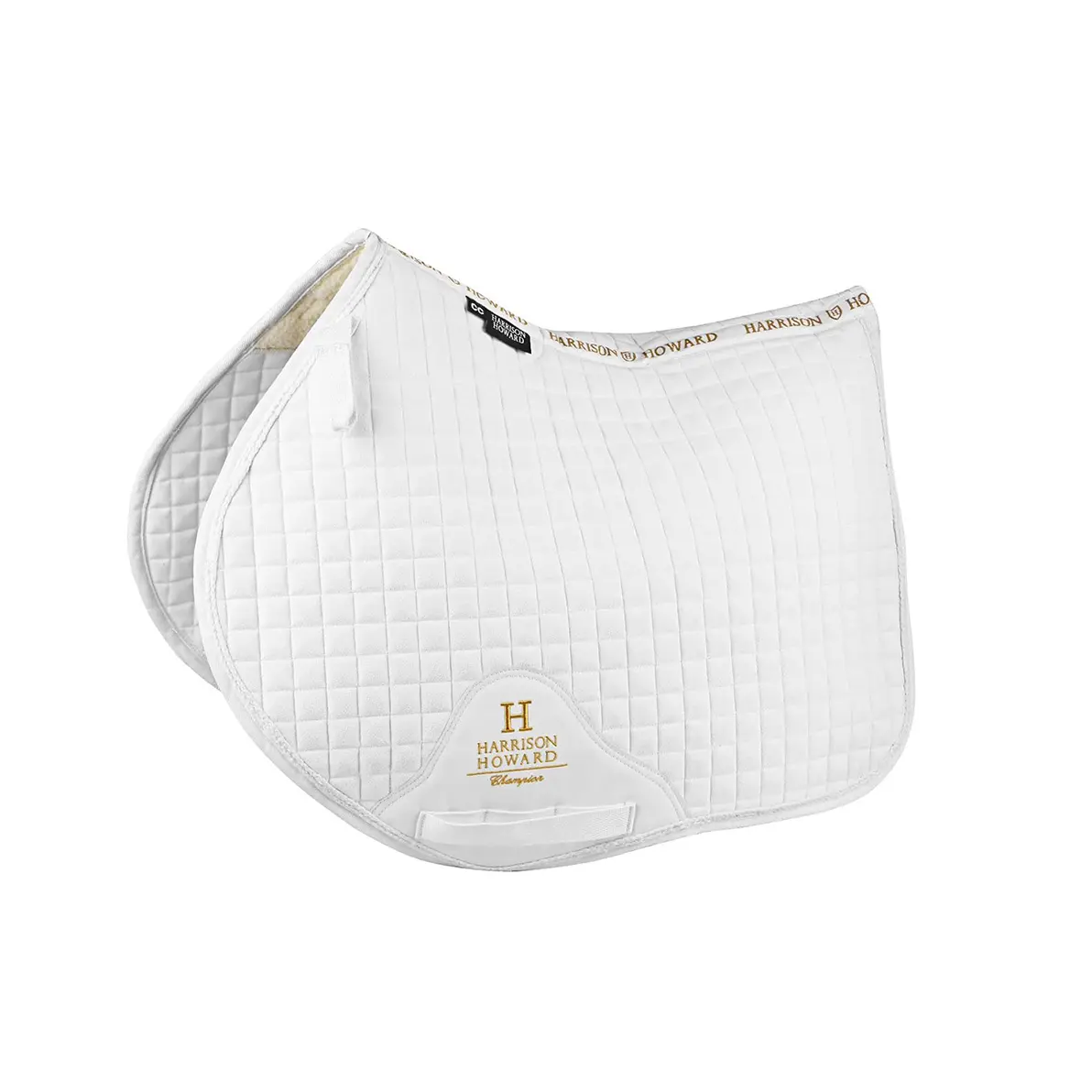 Harrison Howard Horse Close Contact Saddle Pad - Breathable, Durable, Non-Slip Suede Outer, Ideal for Jumping Saddles Use