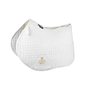 Harrison Howard Close Contact Saddle Pad Non-Slip Suede Outer Perfect for Use with Jumping Saddles