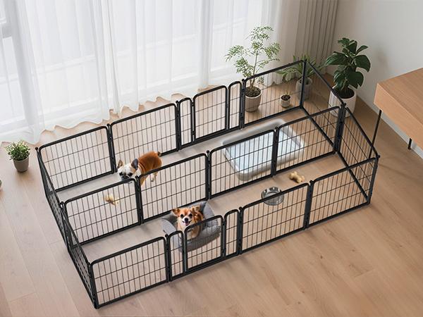 FXW Playpen Connector (Pack of 2), Playpen Accessories Only for FXW Dog Playpen, Designed for FXW Homeplus/Rollick/Instant Playpen (Playpen Not Included)│Patent Pending
