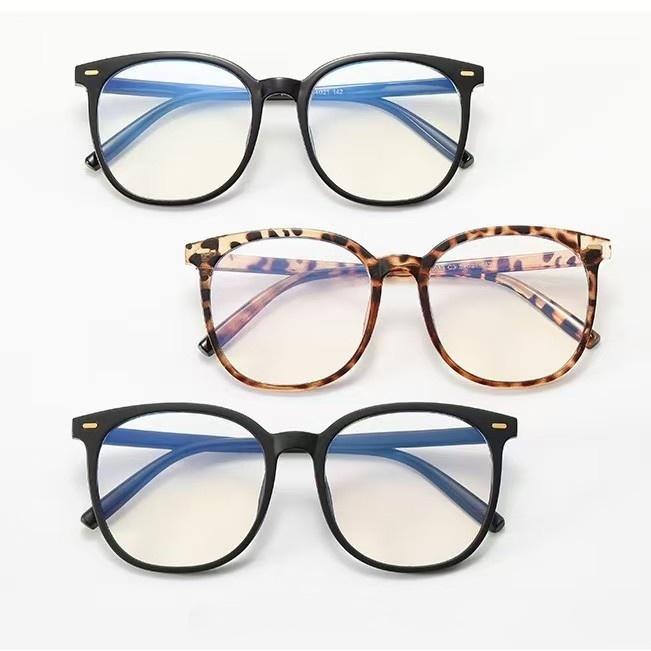 Trendy Leopard Pattern Frame Eyeglasses, Fashionable Blue Light Blocking Glasses for Women & Men, Fashion Eyeglasses for Work, Daily Clothing Decor, Perfect for Student Daily Use, Fashionable Frames Glasses