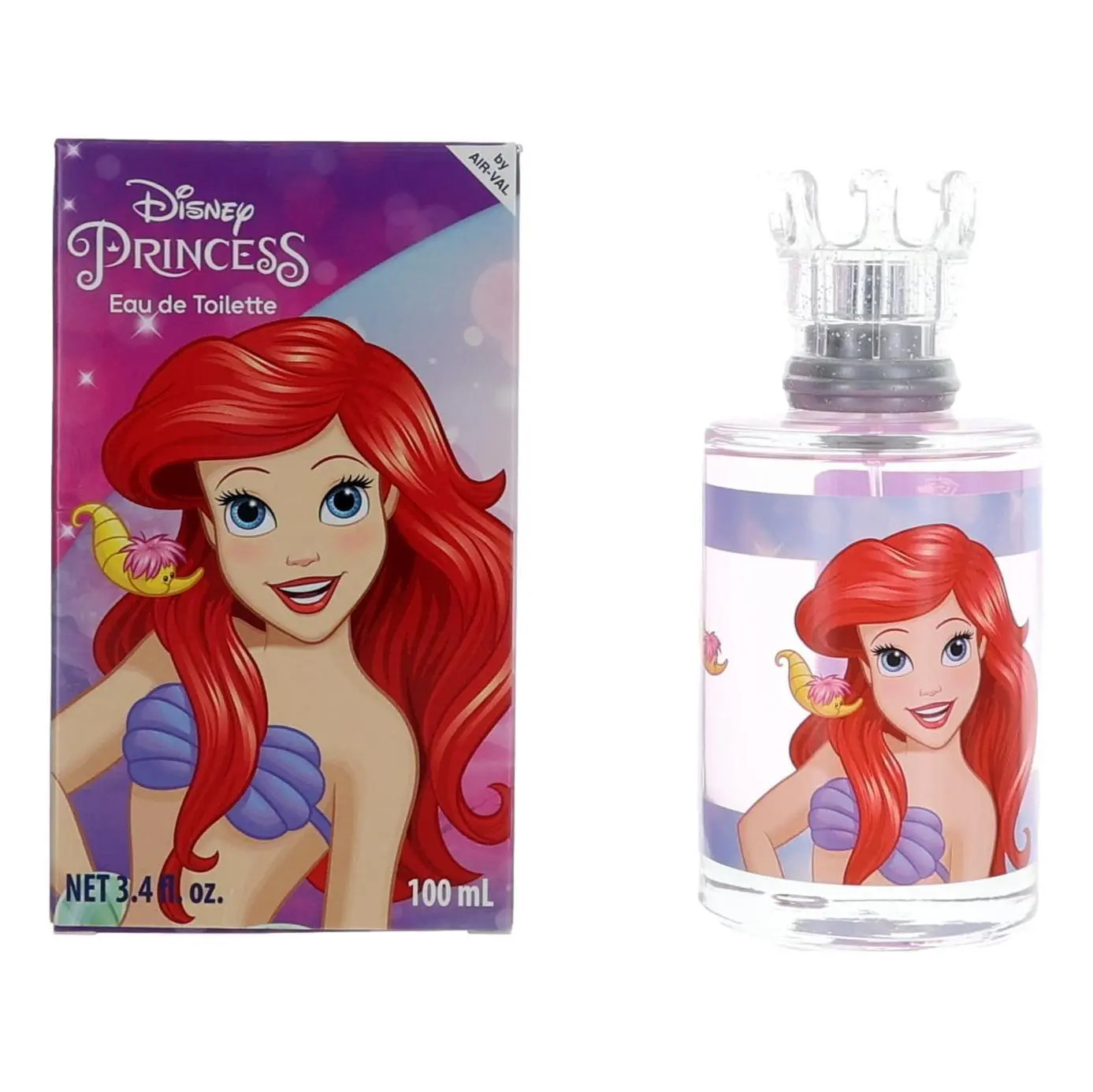 Disney Princess Ariel 3.4oz EDT – Enchanting Fruity Floral | The Ultimate Fragrance for Little Mermaids