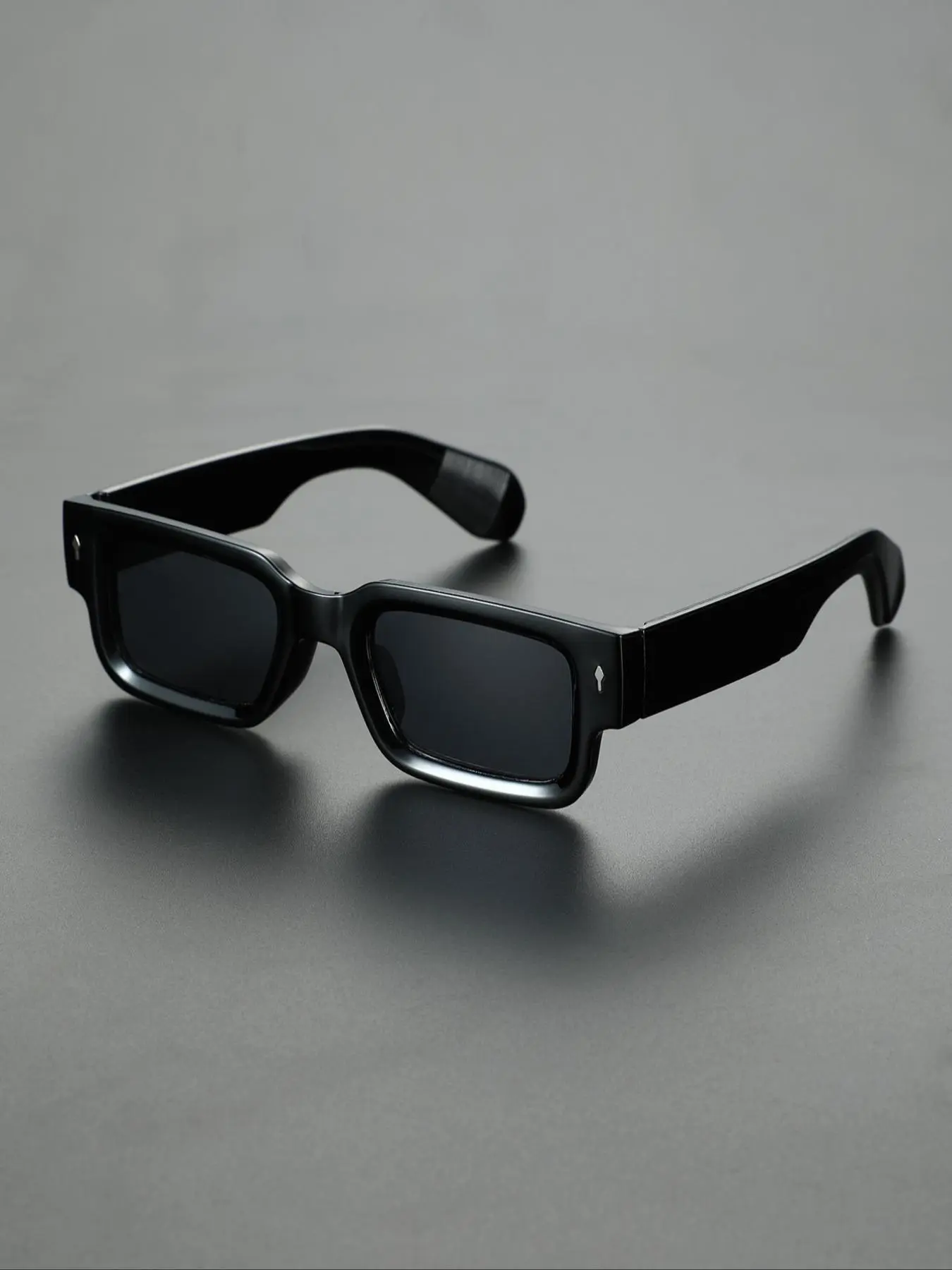 Men's Square Frame Sunglasses, Trendy Casual Sunglasses for Everyday Use, Fashion Accessories for Outdoor Activities, Square Frames Sunglasses, Square Framed Sunglasses