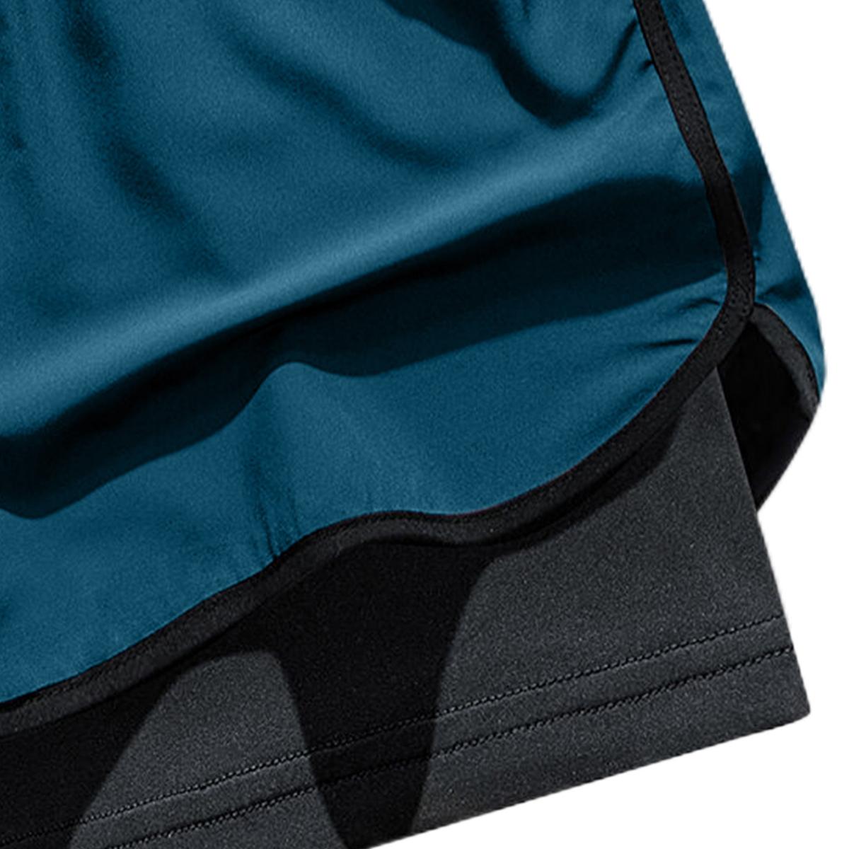 Men's Sports Muscle Fitness Shorts, Quick-Dry Stretch Gym Workout Drawstring Shorts, Breathable Tight Squat Training Shorts, Summer Gym