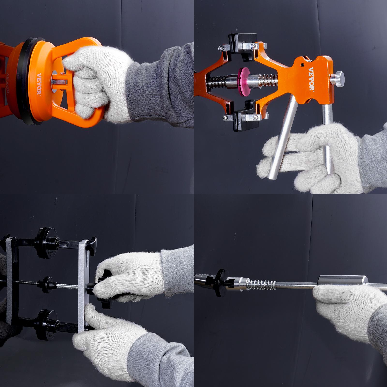 VEVOR Car Body Dent Puller Bridge Lifter Tool Paintless Hail Remover Repair Kit VEVOR Car Body Dent Puller Bridge Lifter Tool Paintless Hail Remover Repair Kit