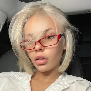 SMARTIE Clear Bayonetta Style Glasses