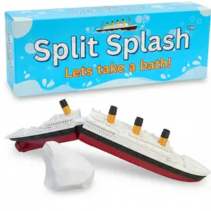 SplitSplash Realistic Split in Half Titanic Model - Interactive Design for Collectors and Enthusiasts